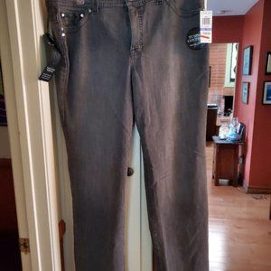 Style & Co. Premium Jeans Iron Grey Size 18